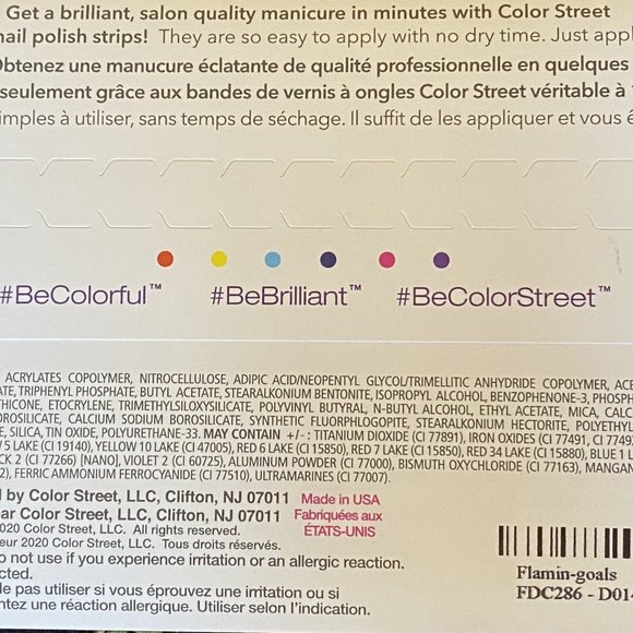 Color Street Nail Strips ~ Flamin-goals - Picture 2 of 6